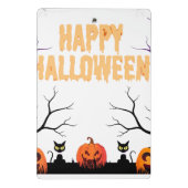 スパイラルノートブック ミニクリップボード (裏面)