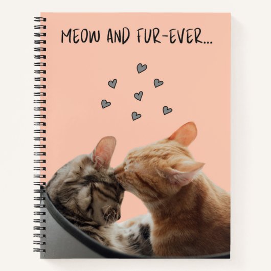 スパイラルノートブック、ミューとファーエバー ノートブック (正面)