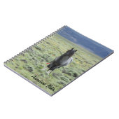 スパイラルノートブック(ワイルドブルーゼウス付) ノートブック (左側)