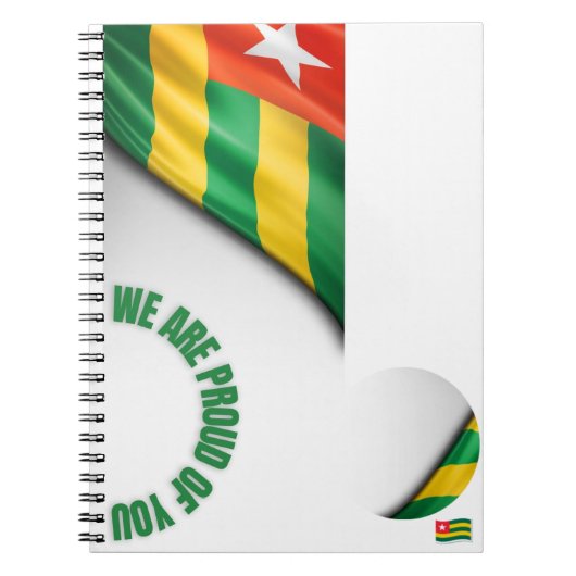 スパイラルノートブック – 奨励 ノートブック (正面)