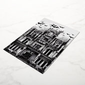 スパイラルノートブック 箔招待状 (回転した状態)