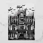 スパイラルノートブック 箔招待状 (裏面)