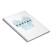 スパイラルノートブック-詩のジャーナル ノートブック (右側)