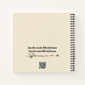 スパイラルノートブック – Little Brave ノートブック (裏面)