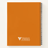 スパイラルノートブック(Tangerine) ノートブック (裏面)