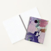 スパイラルノートブックinピンクマーシュマロデザイン ノートブック (内部)