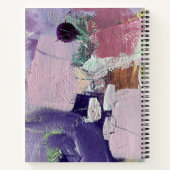 スパイラルノートブックinピンクマーシュマロデザイン ノートブック (裏面)