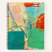 スパイラルノートブックinプレイグラウンドデザイン ノートブック (正面)