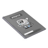 スパイラルノートユニークデザイン ノートブック (右側)