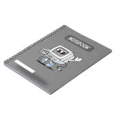 スパイラルノートユニークデザイン ノートブック (左側)