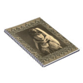 スパイラルノートヴィンテージDancer Kyra ノートブック (右側)