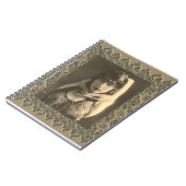 スパイラルノートヴィンテージDancer Kyra ノートブック (左側)