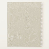 スパイラルノート付きハート日記 プランナー手帳 (裏面)