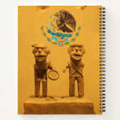 スパイラルノート古代メキシコ ノートブック (裏面)