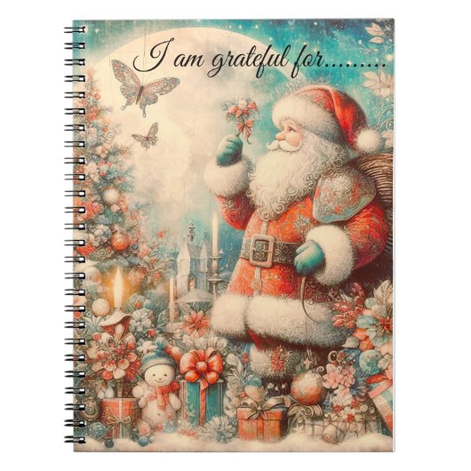 スパイラルノート私は感謝している…魔法のイメージ ノートブック (正面)