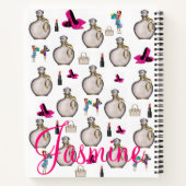 スパイラルノート香水 ノートブック (裏面)