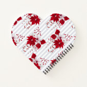 スパイラルノート、ハート型スパイラルバウンド手帳 ノートブック (裏面)