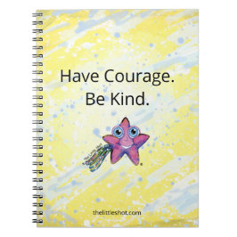 スパイラルノート – 勇気を持って。優しくしなさい。 ノートブック