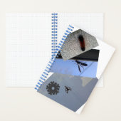 スパイラルノート/虫/大都市デザインノート ノートブック (内側)