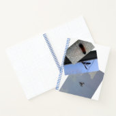 スパイラルノート/虫/大都市デザイン ノートブック (内部)