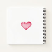 スパイラルパーソナライズされたノートブック ノートブック (裏面)