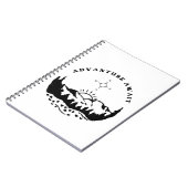 スパイラルフォトノートブックのアドバンテージ ノートブック (左側)