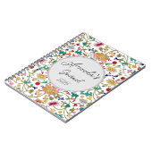 スパイラルフォトノートブックの個人用設定 ノートブック (左側)