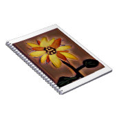 スパイラルフォトノートブックひまわり ノートブック (右側)