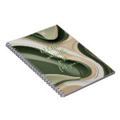 スパイラルフォトノートブックインスタイリッシュグラフ ノートブック (右側)