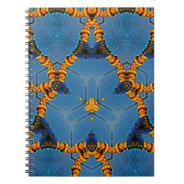 スパイラルフォトノートブックライフ万華鏡のように千変万化するパターン ノートブック