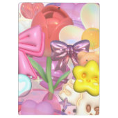 スパイラルフォトノートブック クリップボード (裏面)