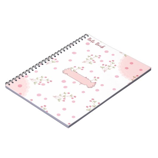 スパイラルフォトノートブック ノートブック (左側)