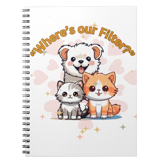 スパイラルフォトノートブック ノートブック (正面)