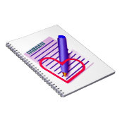 スパイラルフォトノートブック ノートブック (右側)