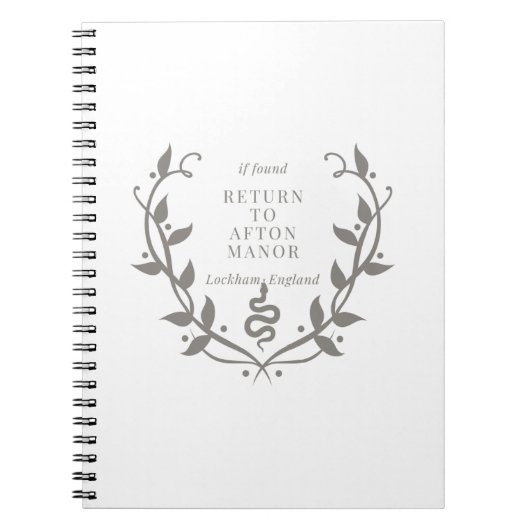 スパイラルフォトノートブック ノートブック (正面)