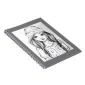 スパイラルフォトノートブック ノートブック (右側)