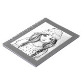 スパイラルフォトノートブック ノートブック (左側)