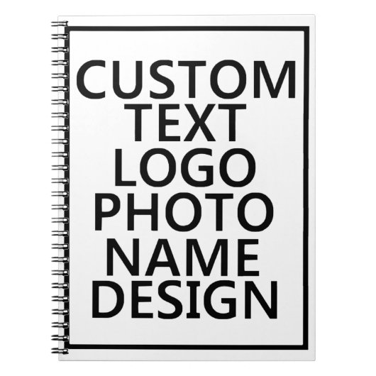 スパイラルフォトノートブック ノートブック (正面)