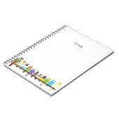 スパイラルフォトノートブック ノートブック (左側)