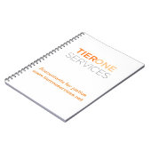 スパイラルフォトノートブック ノートブック (左側)