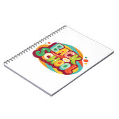 スパイラルフォトノートブック ノートブック (左側)