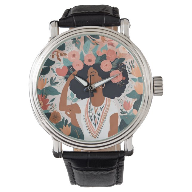 スパイラルフォトノートブック 腕時計 (正面)