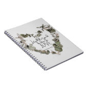 スパイラルフォトノートブック – 1コリント16:14 ノートブック (右側)