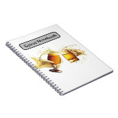 スパイラルフォトノートブック（80ページB&W） ノートブック (右側)