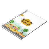 スパイラルフォトノートブック(80ページB&W) ノートブック (左側)