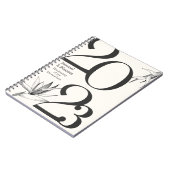 スパイラルフォトノートブック(80ページB&W) ノートブック (左側)