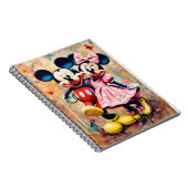 スパイラルフォトノートブック – MinnieとMickey ノートブック (右側)