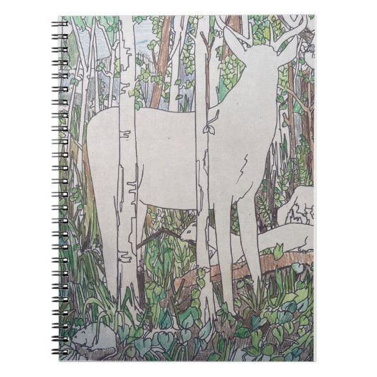 スパイラルフォトノートブックin the Wild ノートブック (正面)