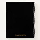 スパイラルフォトノートJesus Christ Lion Of Judah ノートブック (裏面)