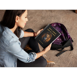 スパイラルフォトノートJesus Christ Lion Of Judah ノートブック